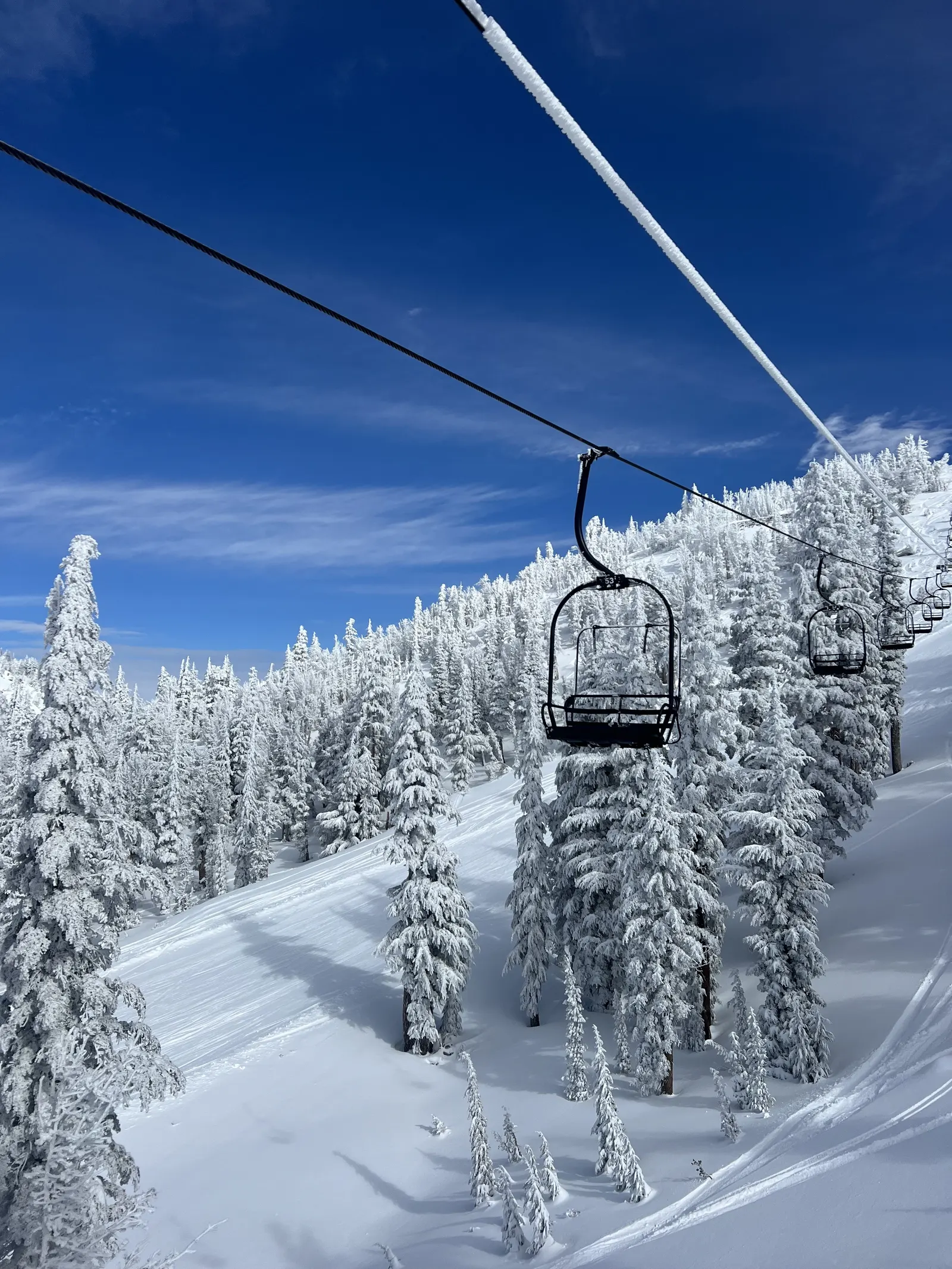 Chairlift at Mammoth Mountain
