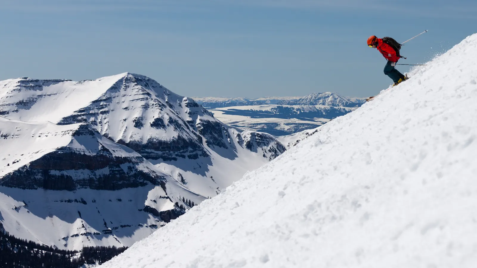 Skier on Big Sky
