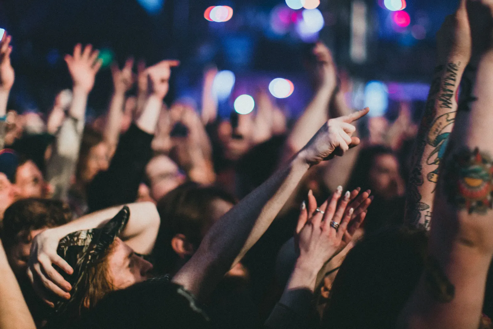 People at a concert